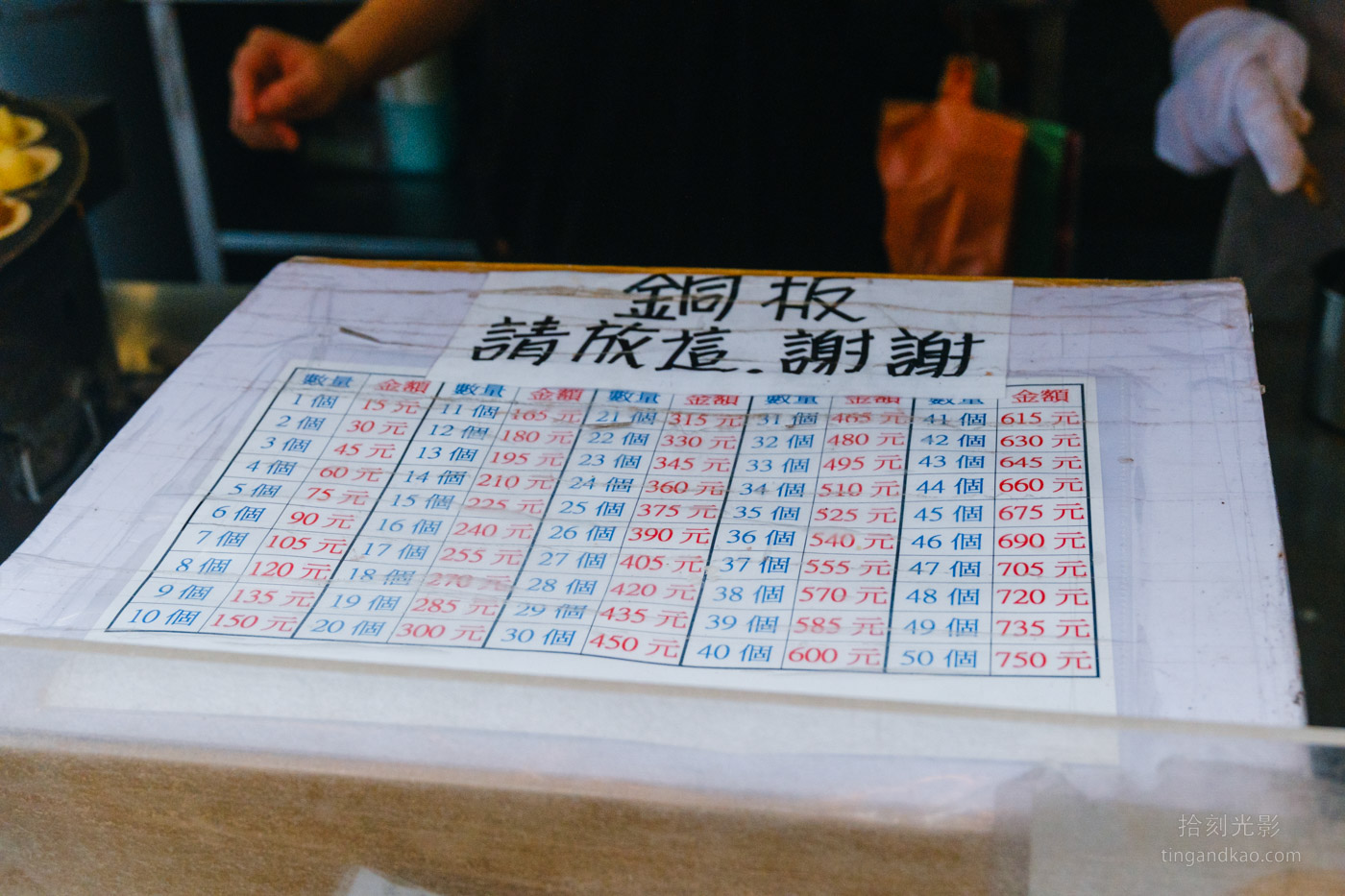 淡水老街美食 | 晴光紅豆餅 15元脆皮小點心 - 第4張圖