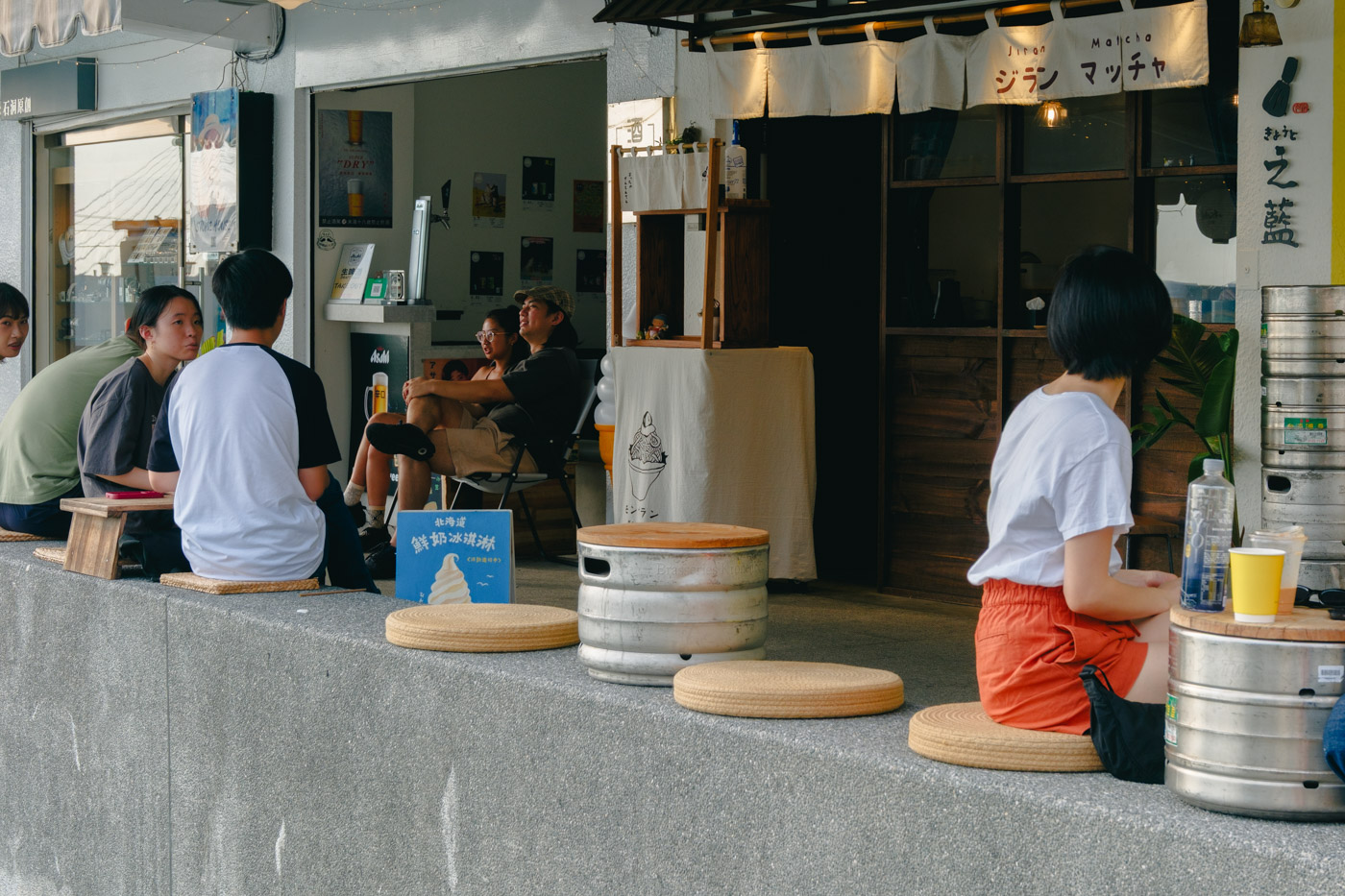 淡水美食 | 之藍抹茶販売店 漁港旁日式甜點 - 第2張圖