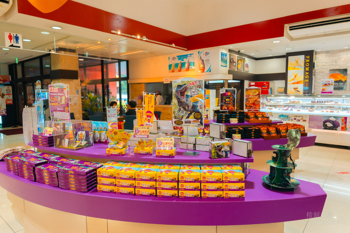 沖繩伴手禮｜御菓子御殿恩納店 購物用餐海景一次滿足