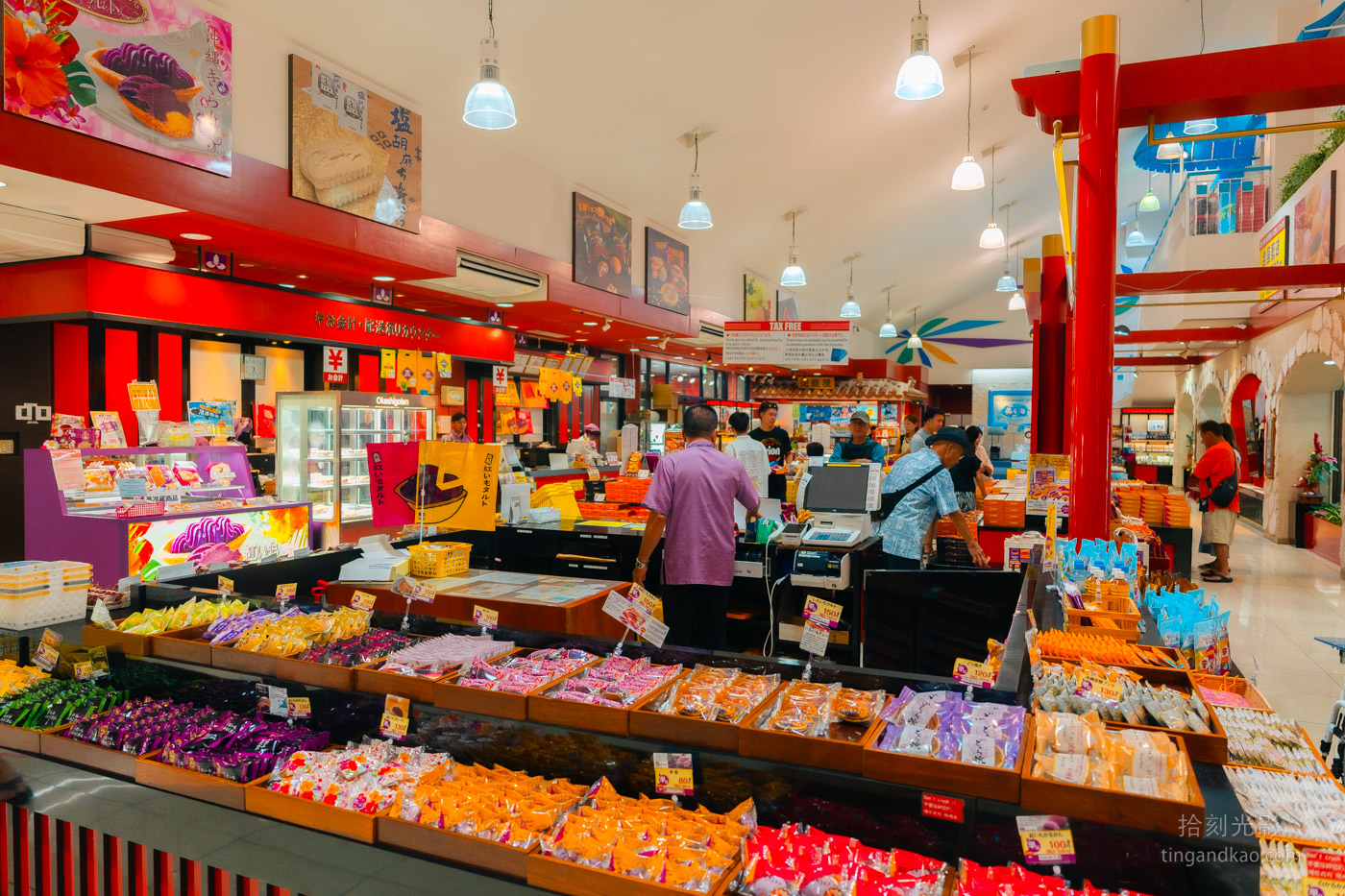 沖繩伴手禮｜御菓子御殿恩納店 購物用餐海景一次滿足