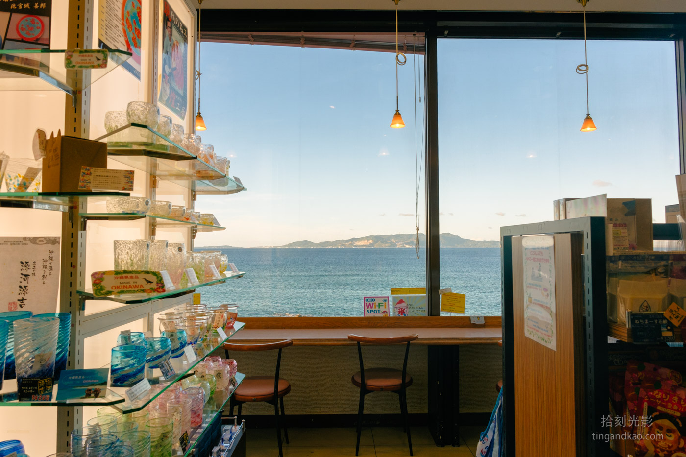沖繩伴手禮｜御菓子御殿恩納店 購物用餐海景一次滿足