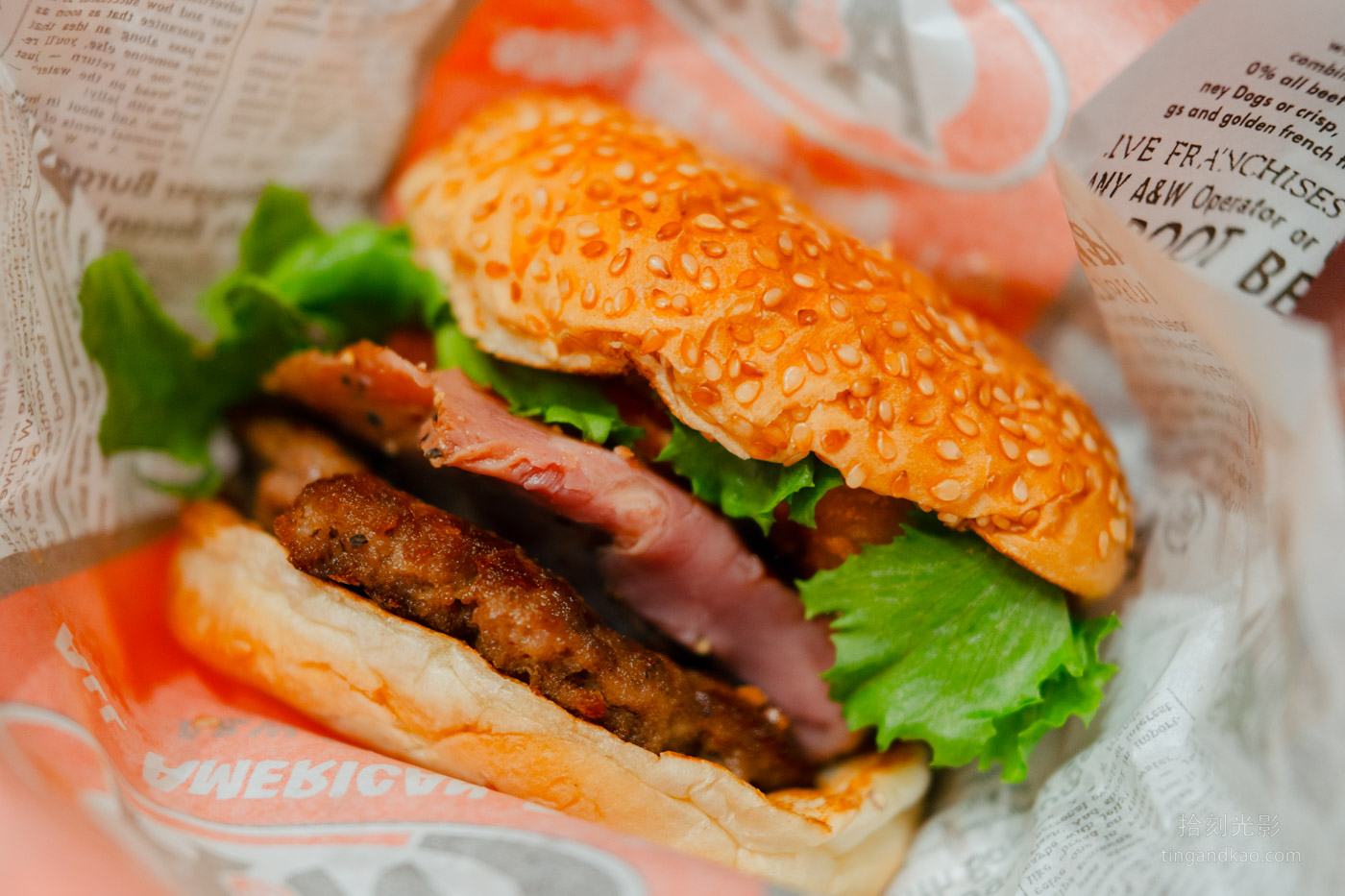 沖繩美食｜A&W 美式漢堡 麥根沙士免費續杯