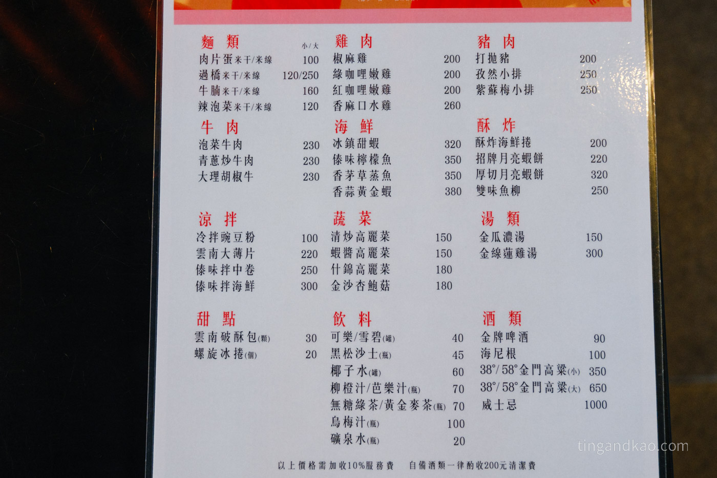 七彩雲南龍潭店|2026菜單價格、必點推薦、聚餐桌菜全攻略 - 第8張圖 七彩雲南龍潭店|2026菜單價格、必點推薦、聚餐桌菜全攻略