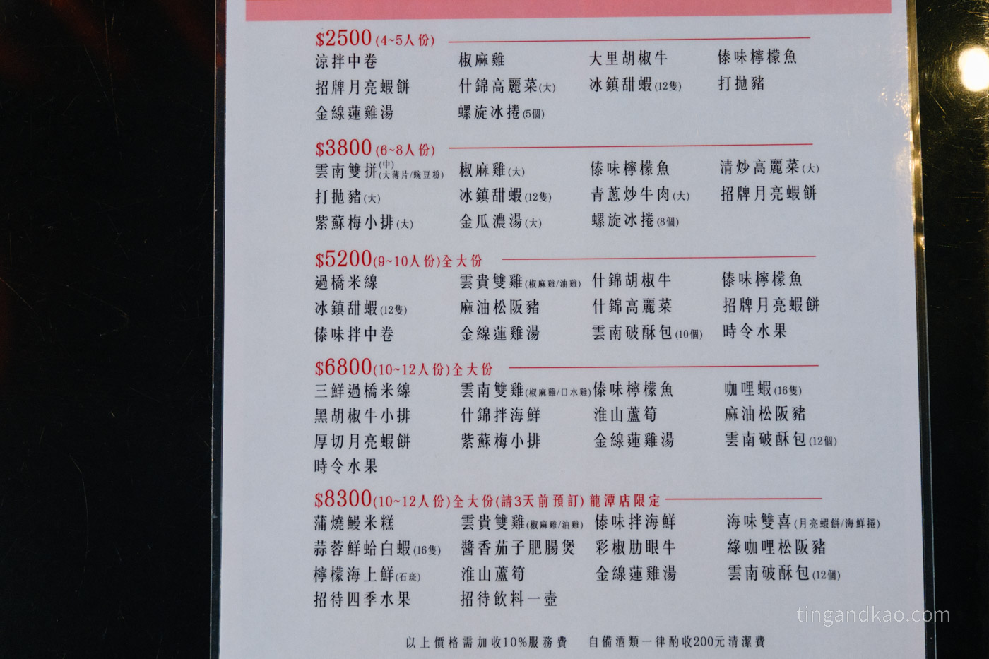 七彩雲南龍潭店|2026菜單價格、必點推薦、聚餐桌菜全攻略 - 第7張圖 七彩雲南龍潭店|2026菜單價格、必點推薦、聚餐桌菜全攻略