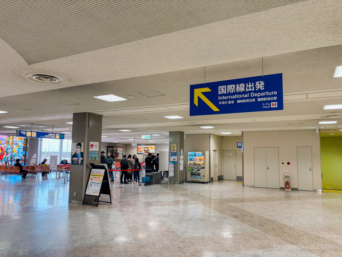 小松機場攻略2026|交通巴士時刻、免稅店、必買伴手禮完整指南 - 第9張圖 小松機場 國際線出發口