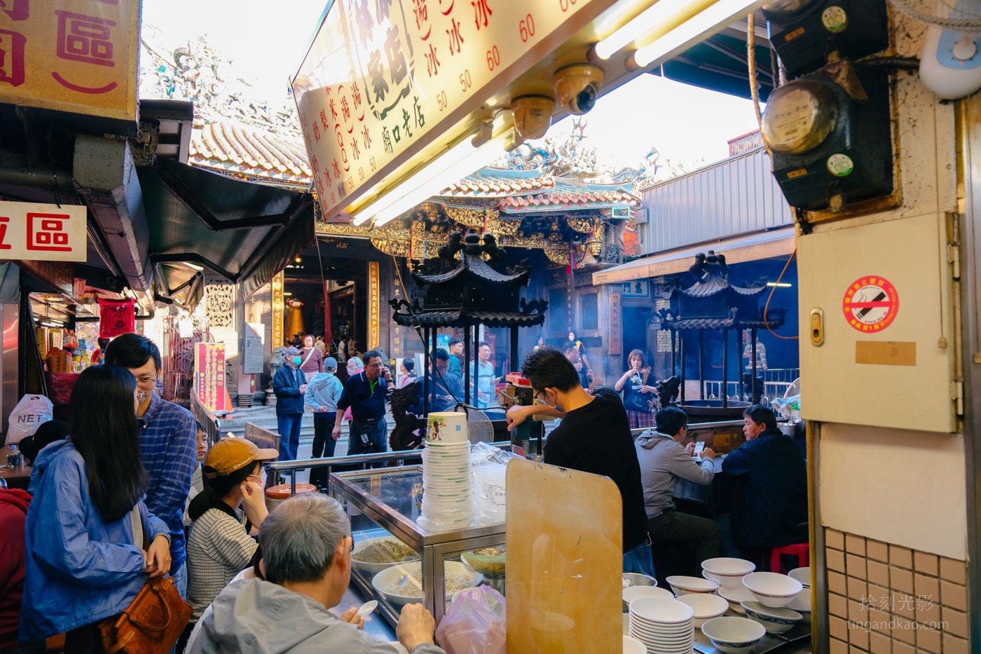 新竹美食|城隍廟林家冰店,百年古早味剉冰在地推薦 - 第1張圖 新竹城隍廟 林家冰店 店面