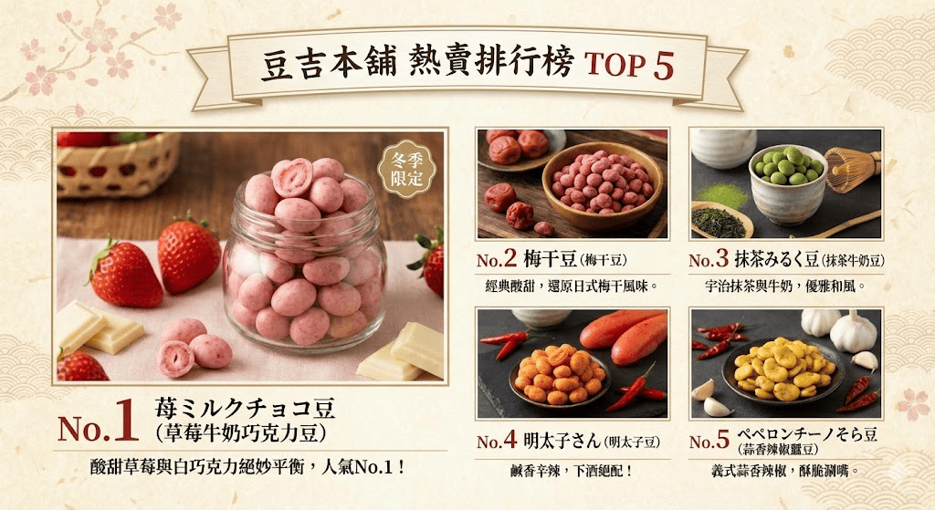 倉敷美觀地區|豆吉本舗 日式豆菓子零食專賣店 - 第5張圖 倉敷美觀地區|豆吉本舗 日式豆菓子零食專賣店