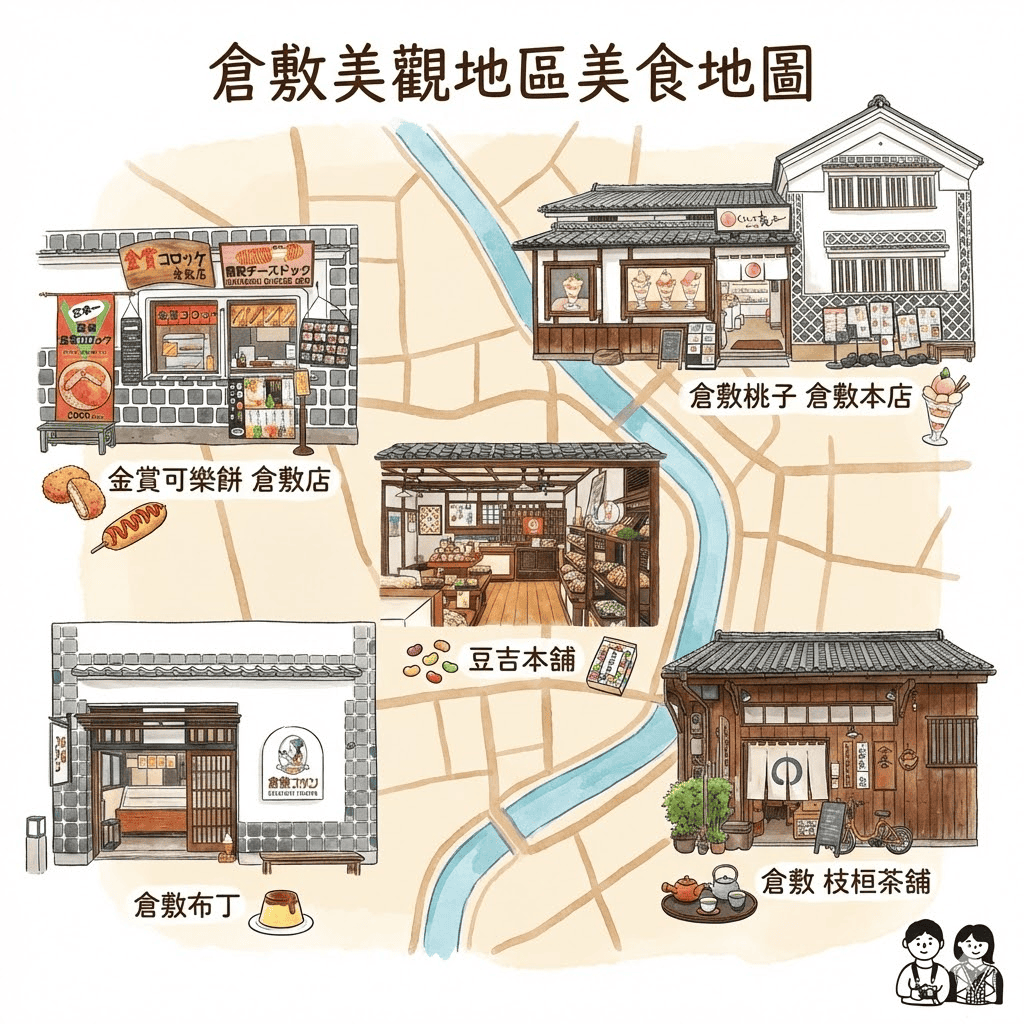 岡山倉敷景點|自由行攻略:老街、運河、特色商店 - 第20張圖 岡山倉敷景點|自由行攻略:老街、運河、特色商店