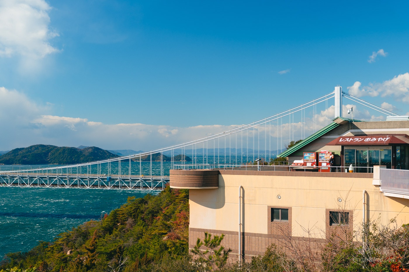 鷲羽山第二展望台瀨戶內海島嶼景色