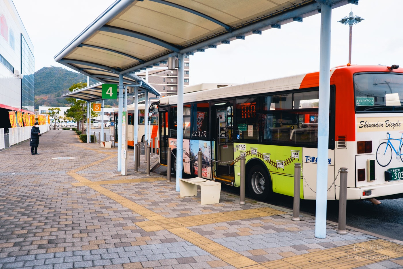 JR兒島站西口四號公車站牌