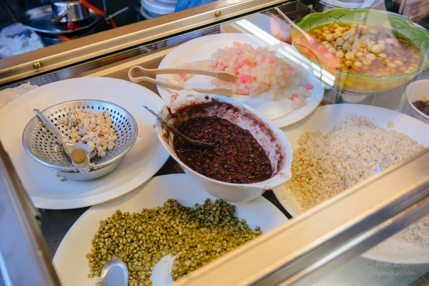 新竹美食|城隍廟林家冰店,百年古早味剉冰在地推薦 - 第7張圖 新竹城隍廟 林家冰店 配料