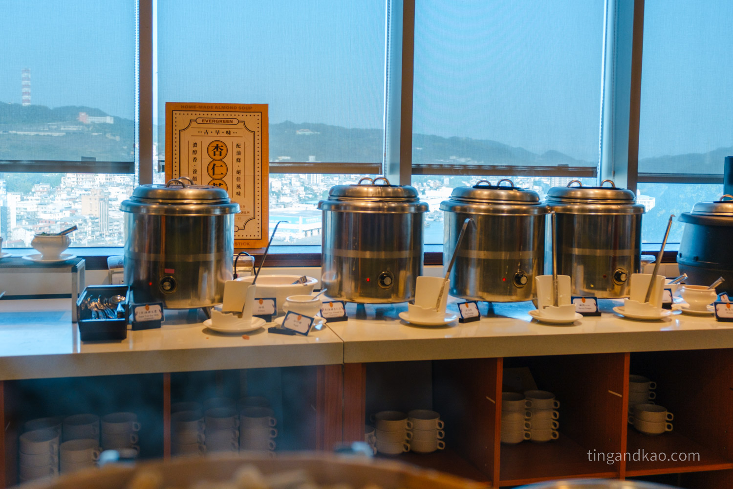 基隆長榮桂冠酒店 18 自助早餐 湯品 杏仁茶