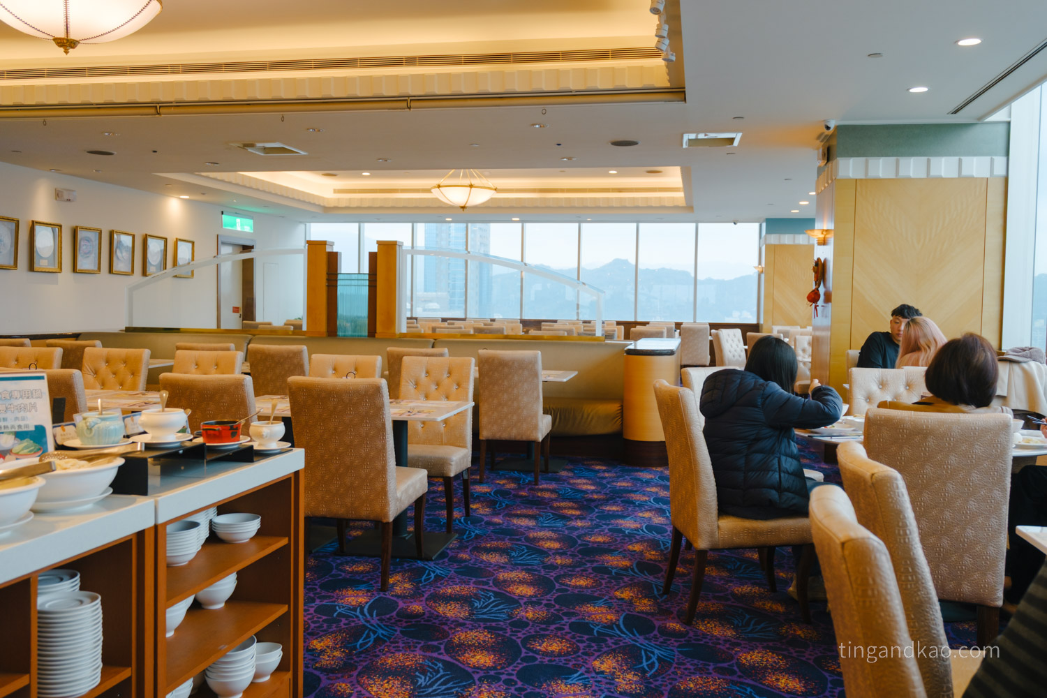 基隆長榮桂冠酒店 18 自助早餐 座位空間