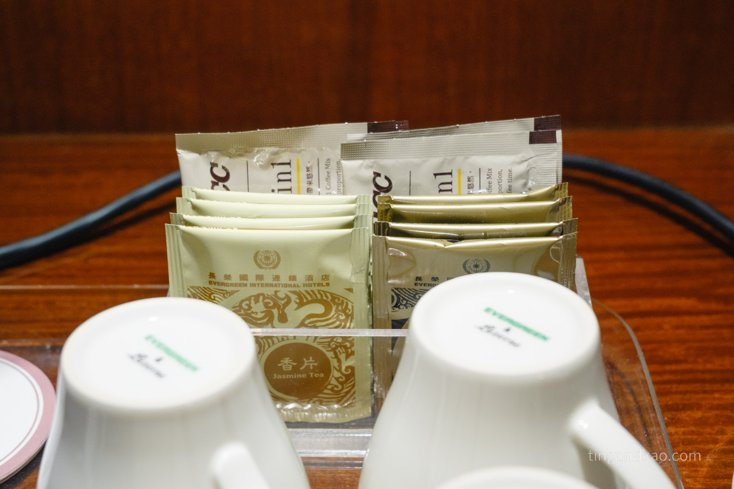 基隆長榮桂冠酒店 備品茶包咖啡