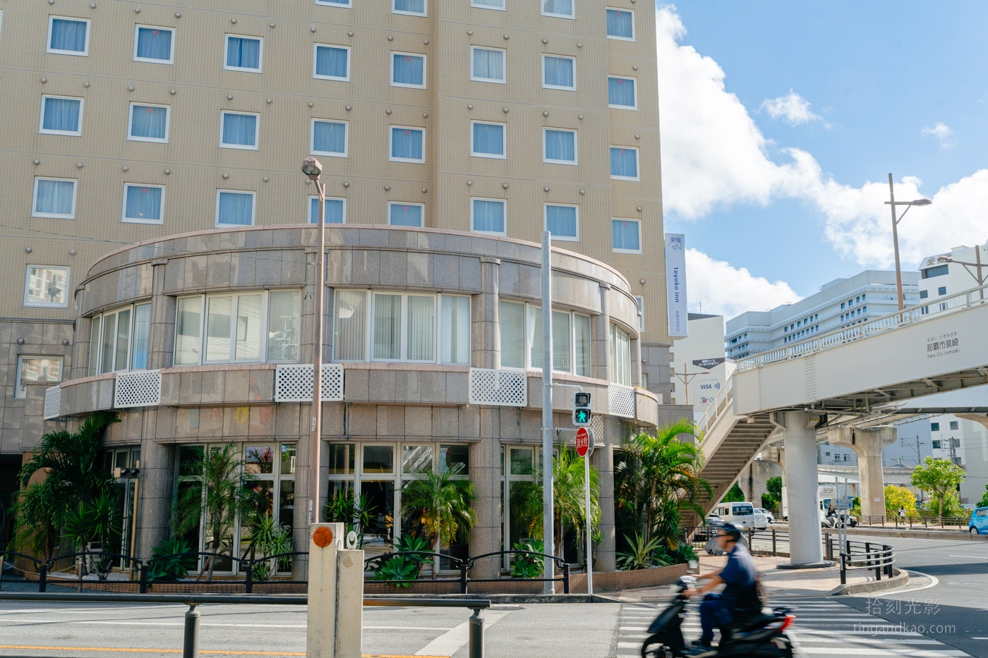 沖繩那霸 東橫 INN 旭橋駅前 飯店外觀