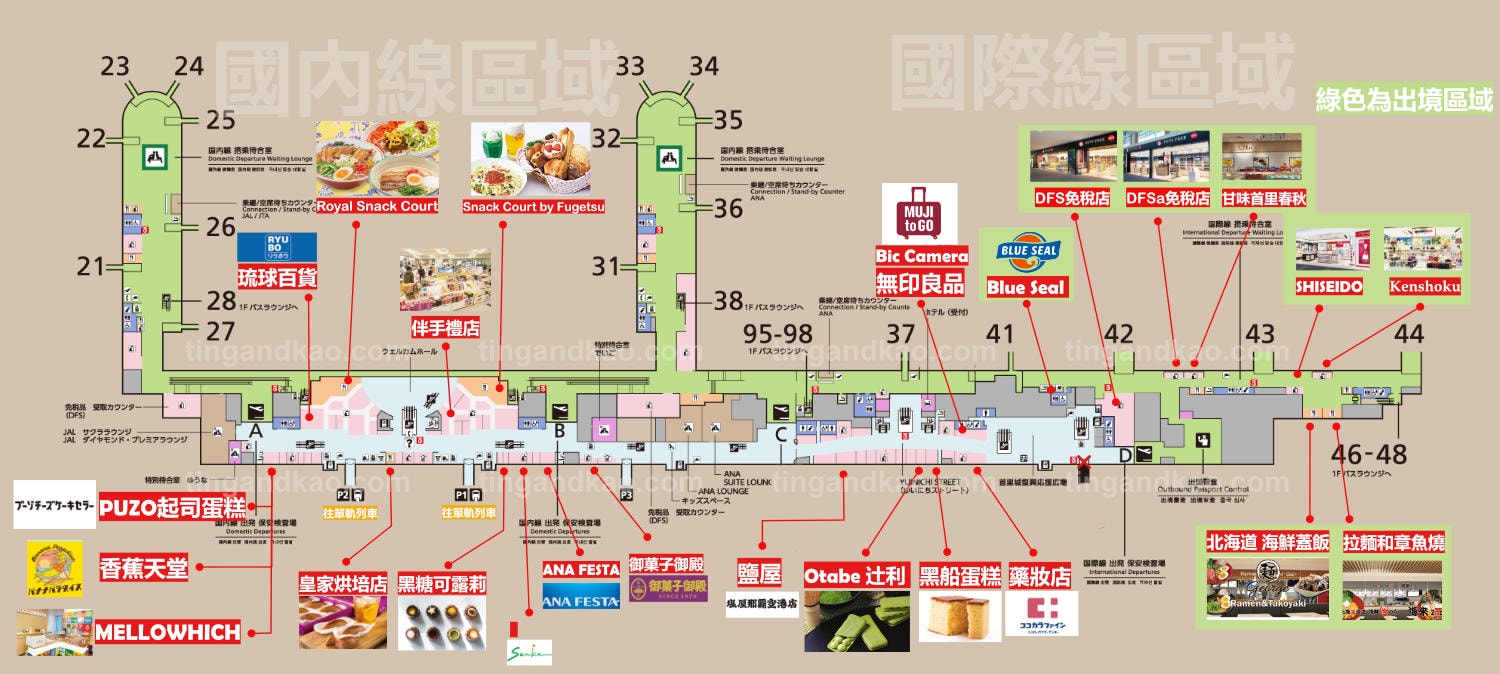沖繩 那霸機場完整攻略｜交通、設施、購物一篇搞定