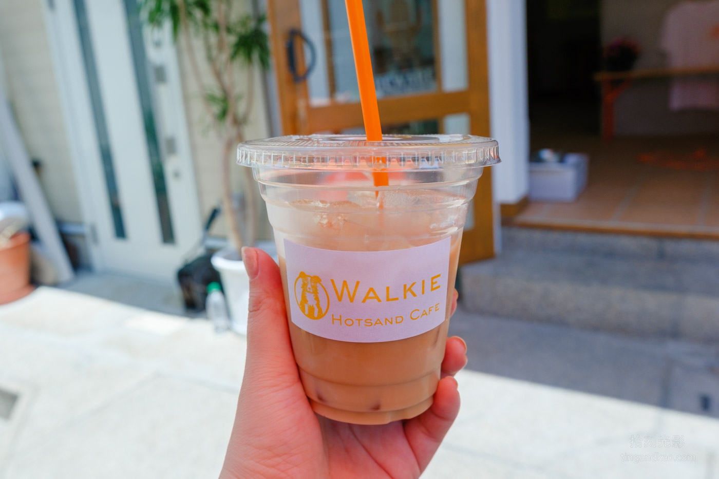 神戶北野|Walkie Hotsand Cafe:異人館旁的寵物友善咖啡廳 - 第15張圖 Walkie Hotsand Cafe 拿鐵咖啡