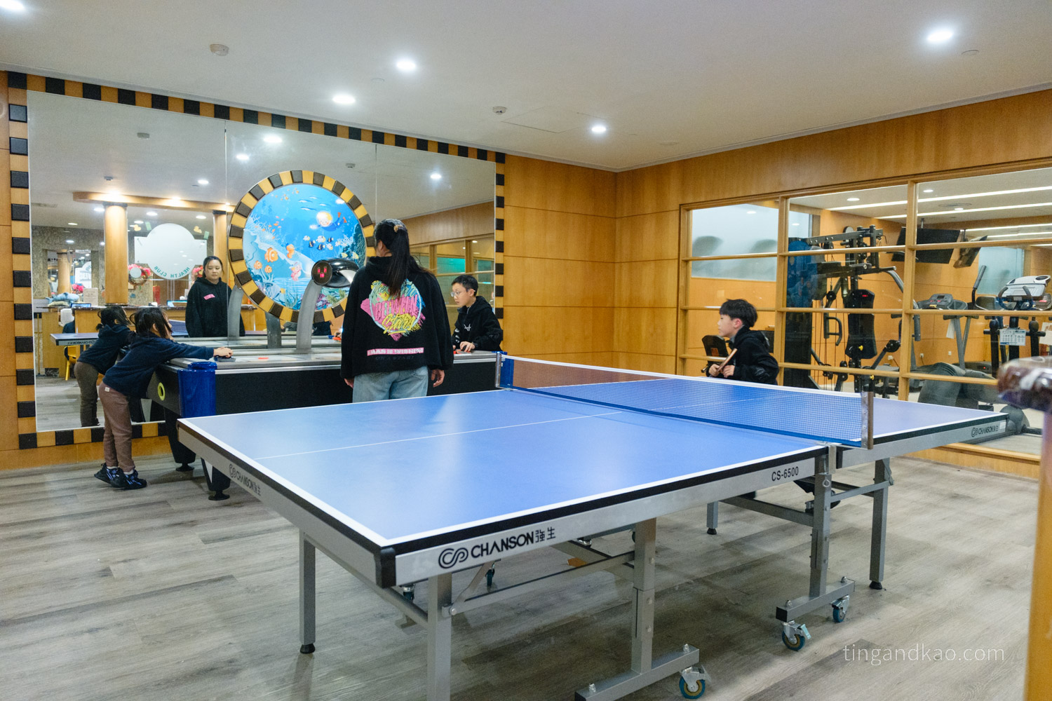 基隆長榮桂冠酒店 健身中心 桌球空間