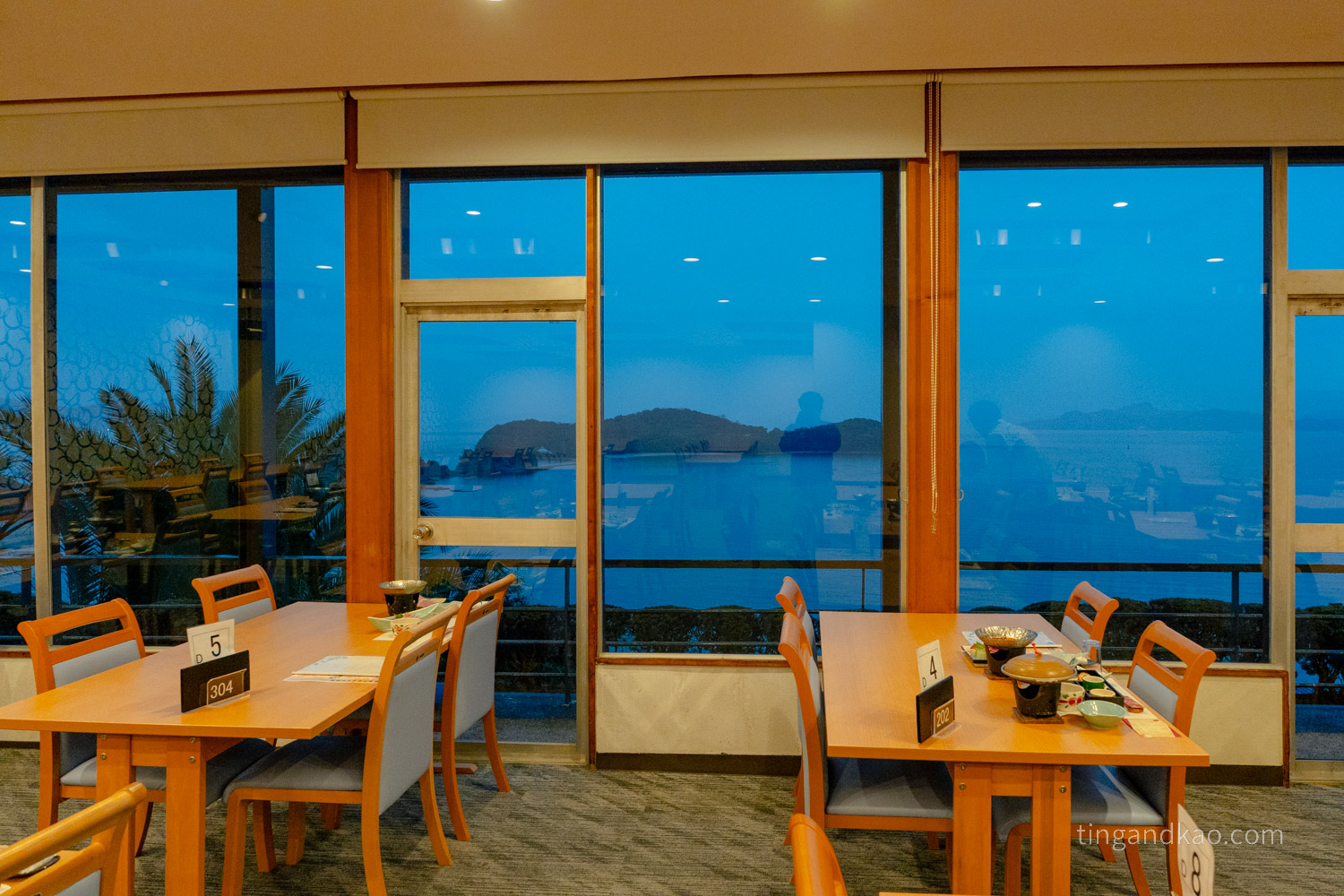 小豆島住宿推薦|天空飯店海廬:海景溫泉、一泊二食全紀錄 - 第67張圖 天空飯店 海廬 晚餐時間餐廳