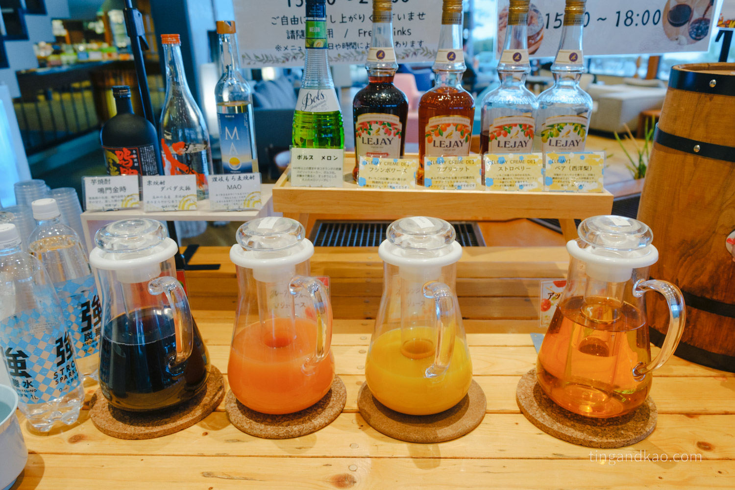 小豆島住宿推薦|天空飯店海廬:海景溫泉、一泊二食全紀錄 - 第21張圖 天空飯店 海廬 迎賓飲品 果汁