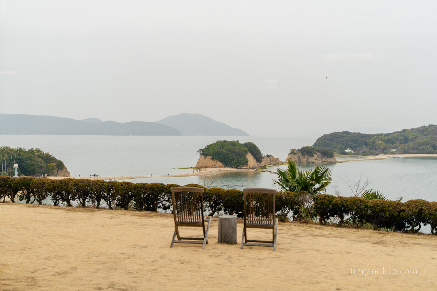 小豆島住宿推薦|天空飯店海廬:海景溫泉、一泊二食全紀錄 - 第35張圖 天空飯店 海廬 戶外庭院