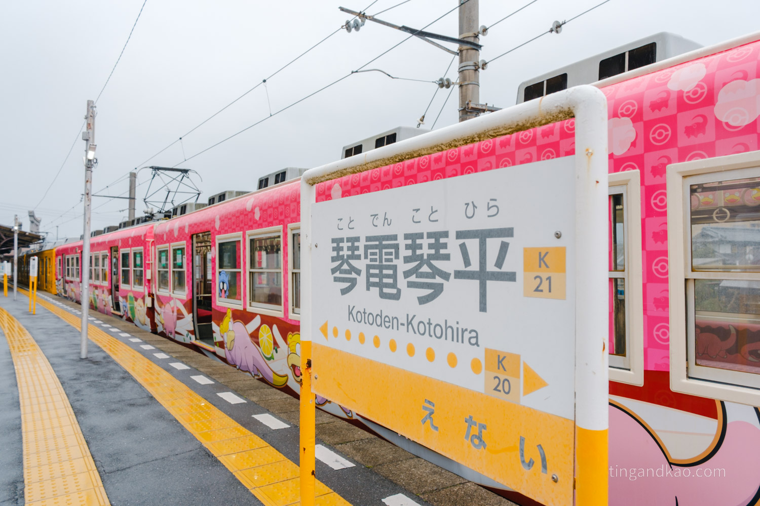 呆呆獸電車|香川琴電限定,從座椅到廣告全都是呆呆獸,超級療癒 - 第5張圖 呆呆獸電車