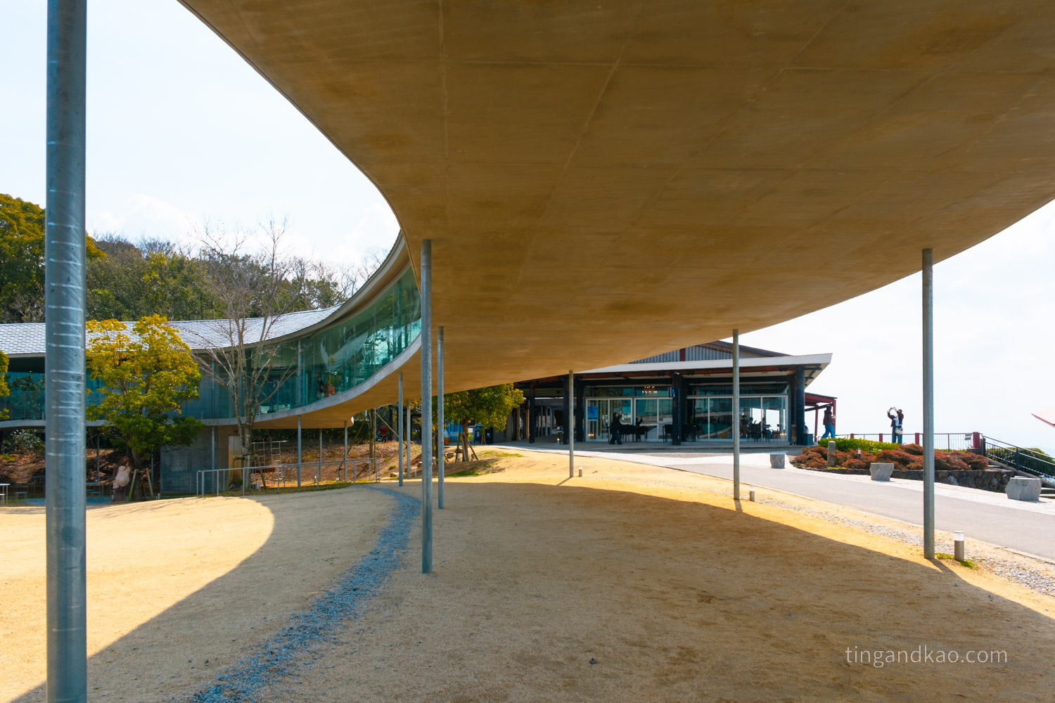 屋島山上交流館 戶外走廊