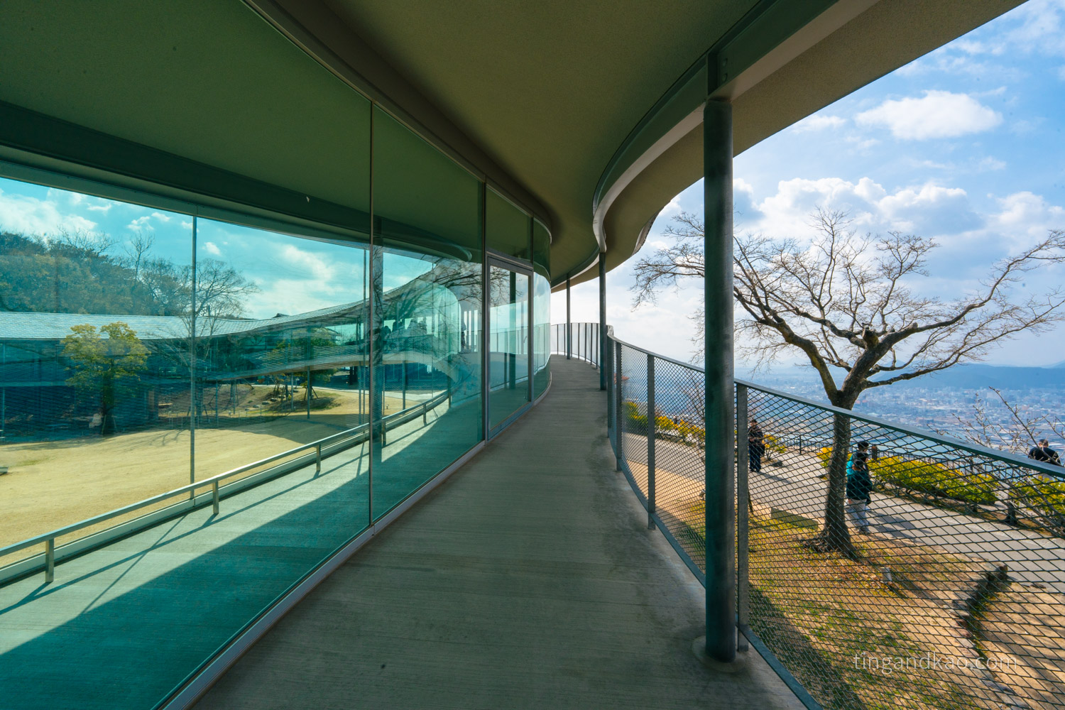 屋島山上交流館 二樓觀景台