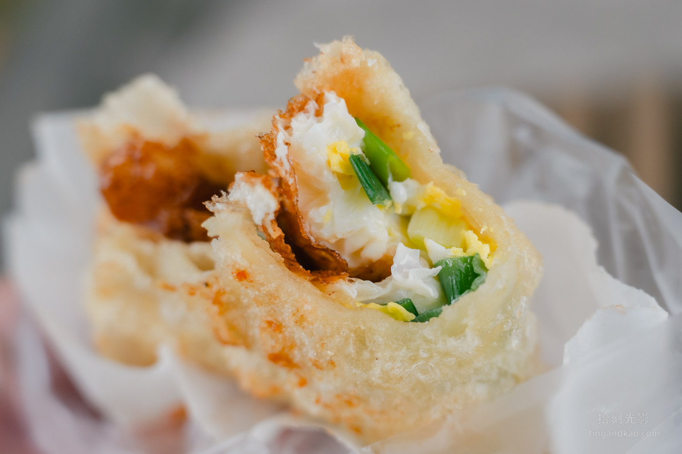 Toucheng Fried Egg Scallion Pancake