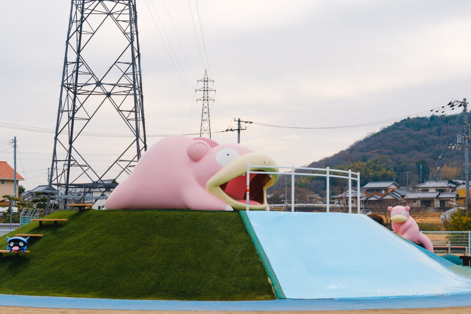 呆呆獸公園呆呆獸溜滑梯