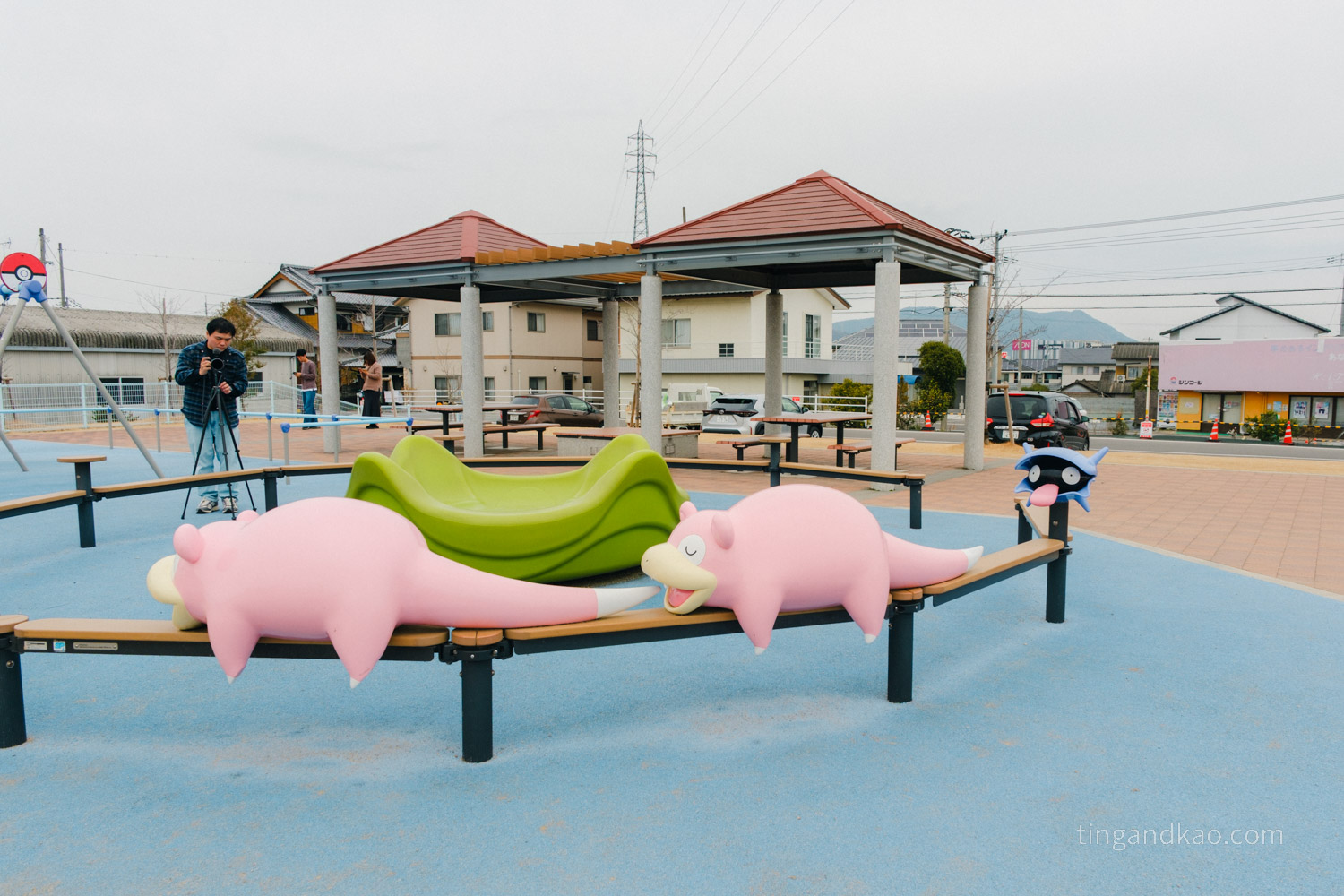 呆呆獸公園循環長椅