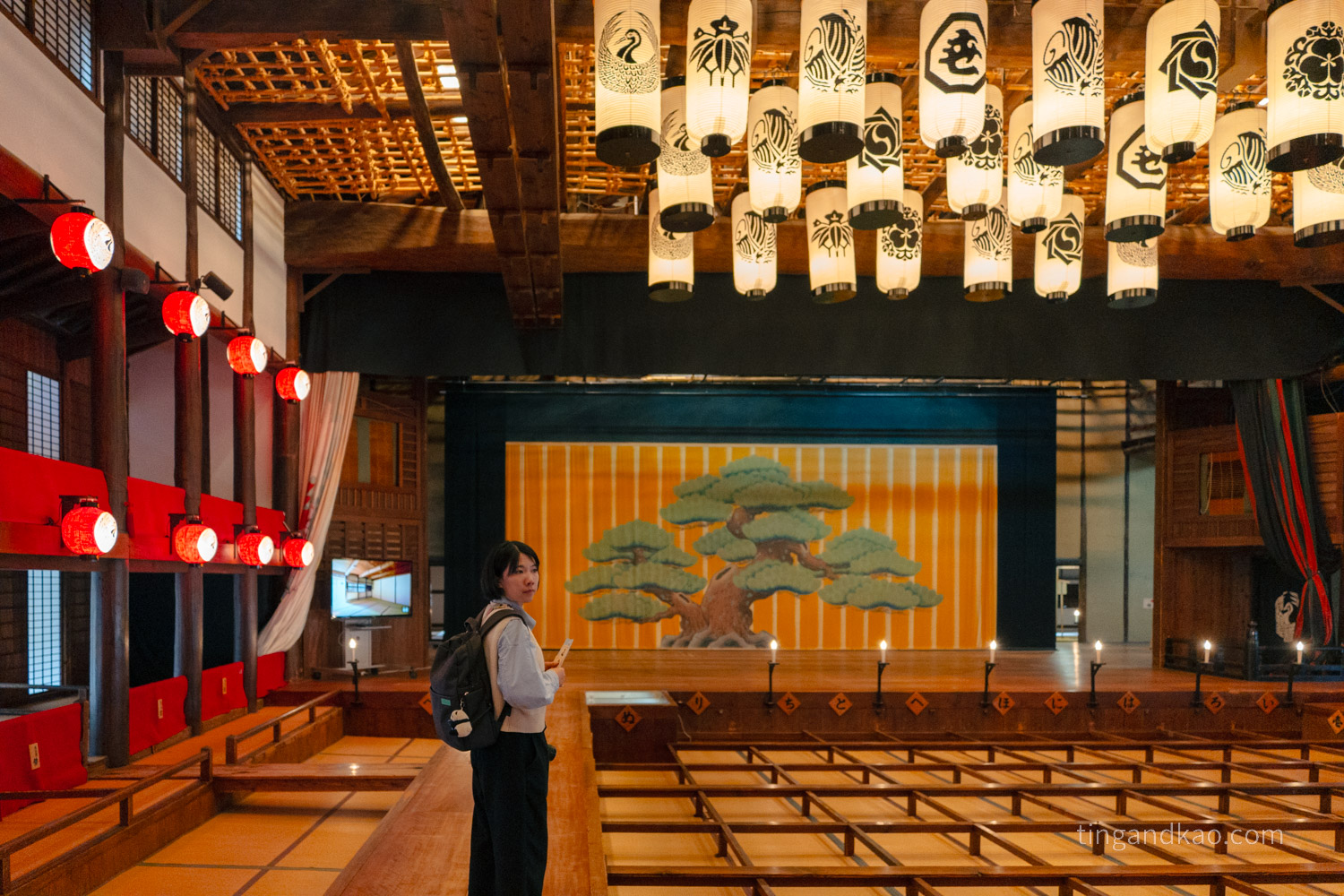舊金毘羅大劇場|走進金丸座,來一場穿越江戶時代的劇場小旅行 - 第17張圖 舊金毘羅大劇場劇場空間