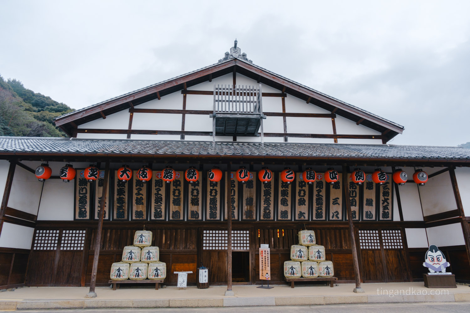 舊金毘羅大劇場|走進金丸座,來一場穿越江戶時代的劇場小旅行 - 第9張圖 舊金毘羅大劇場外觀