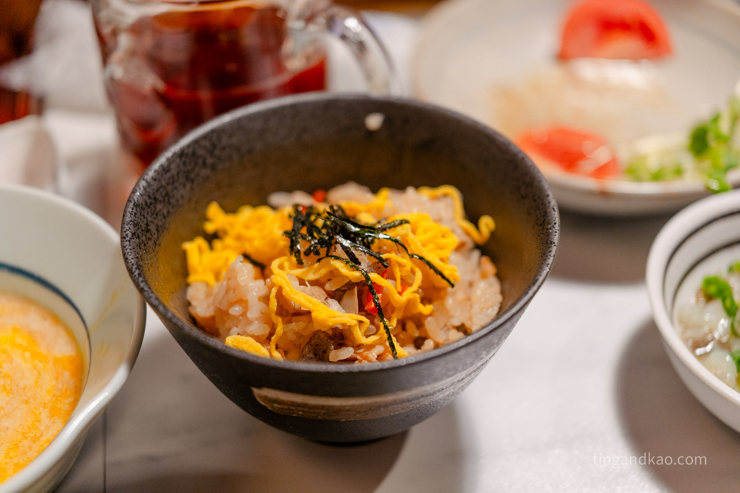 高松美食|骨付鳥 寄鳥味鳥,兵庫町商店街人氣居酒屋,骨付鳥菜單全攻略 - 第19張圖 骨付鳥 寄鳥味鳥 雞肉飯(附湯)